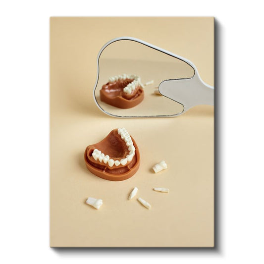 Diş Protez Uzmanı - Estetik Diş Protezi Yapımı Kanvas Tablo