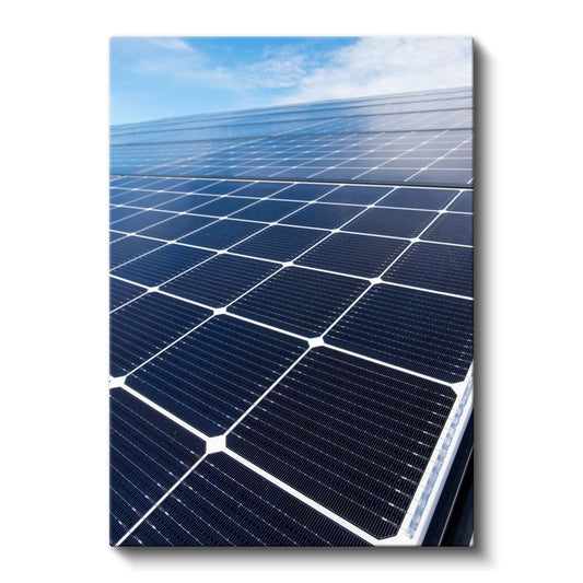 Güneş Enerjisi Uzmanı - Fotovoltaik Panel Teknolojisi Kanvas Tablo
