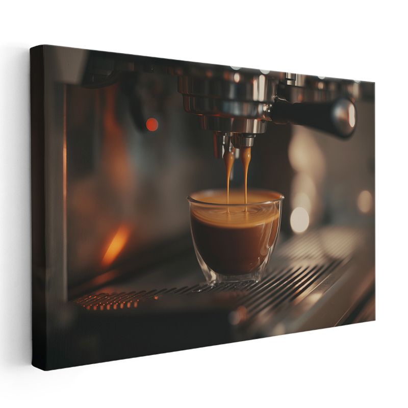 Barista - Espresso Hazırlama ve Sunum Teknikleri Kanvas Tablo