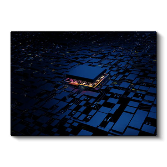 Bilgisayar Mühendisi - Mikroçip Teknolojisi Kanvas Tablo