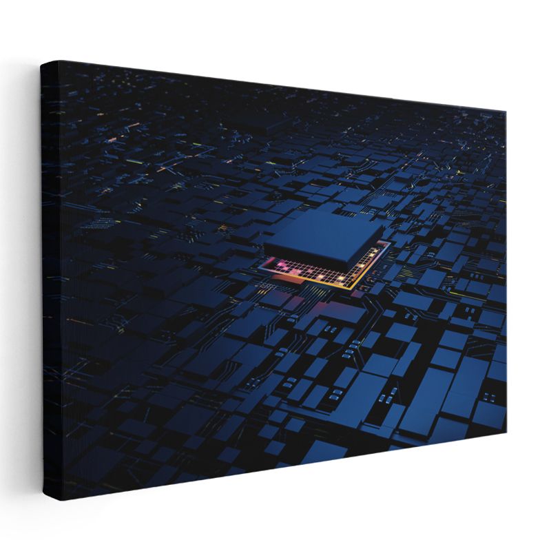 Bilgisayar Mühendisi - Mikroçip Teknolojisi Kanvas Tablo