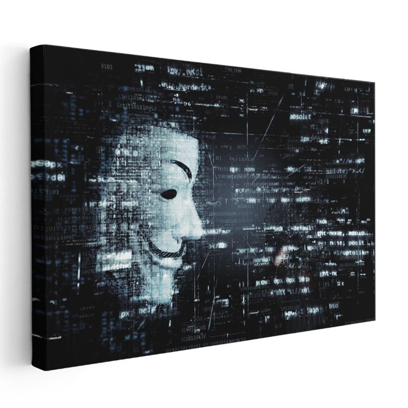 Siber Güvenlik Uzmanı - Dijital Kod Dünyası Kanvas Tablo