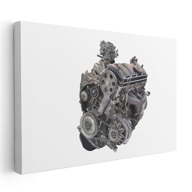 Motor Teknisyeni - Araç Motoru Detayı Kanvas Tablo