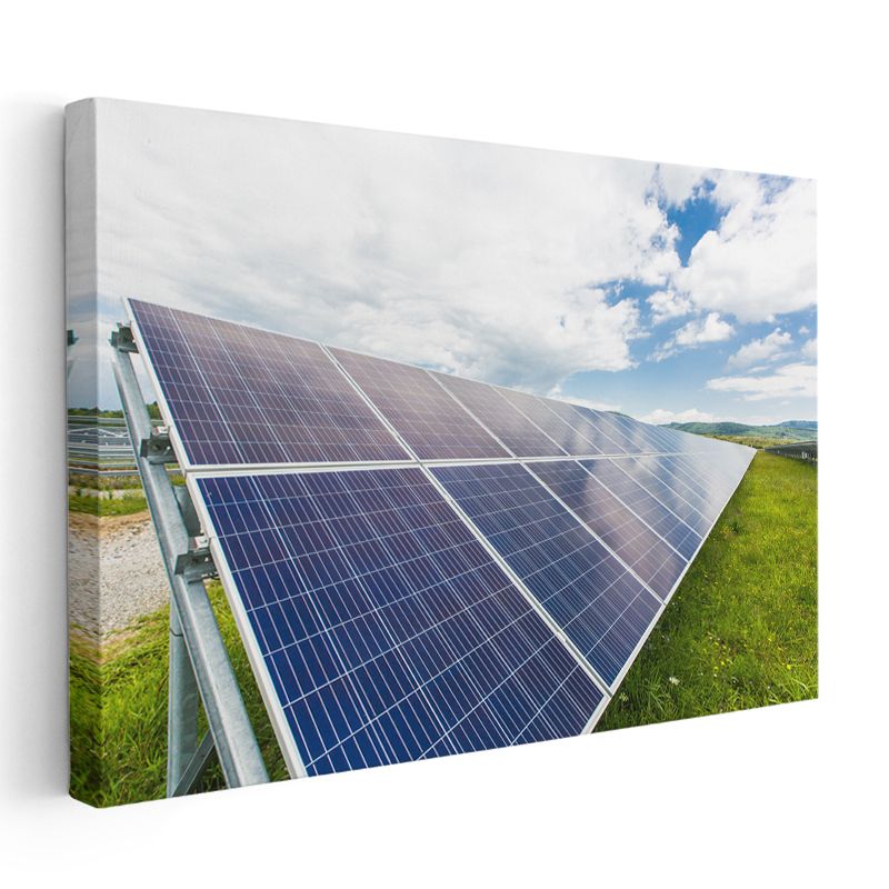 Çevre Mühendisi - Sürdürülebilir Enerji Çözümleri Kanvas Tablo