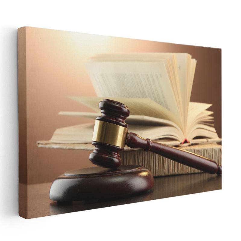 Hakim - Hukuk ve Bilgelik Kanvas Tablo