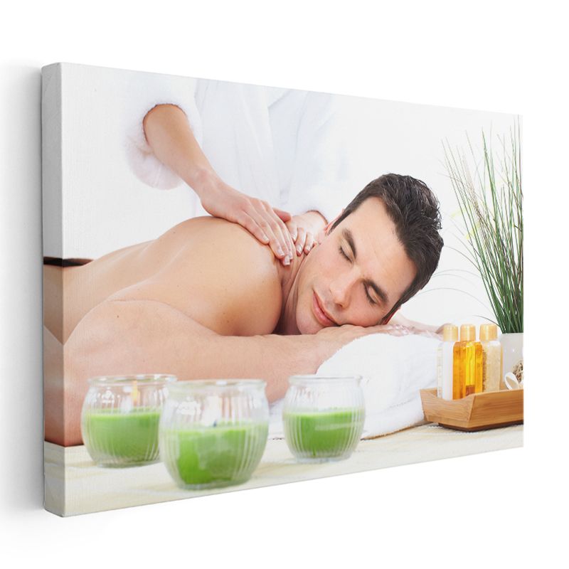 Masör - Profesyonel Terapi Seansı Kanvas Tablo