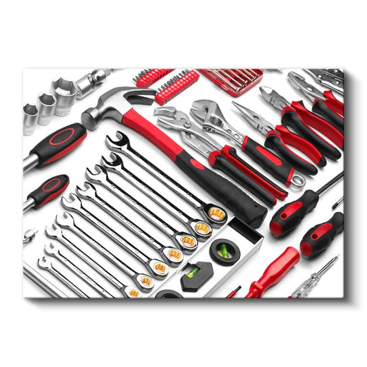 Tamirci - Hassas Tamir Ekipmanları Kanvas Tablo