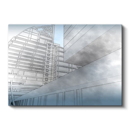 Mimar - Yapı Tasarım Süreci Kanvas Tablo