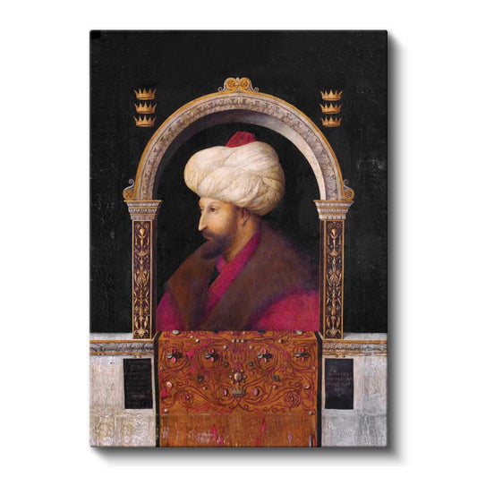 Osmanlı Padişahları - Fatih Sultan Mehmet Osmanlı'nın Yükseliş Dönemi Kanvas Tablo