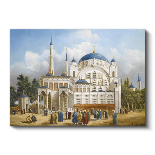 İhtişamlı Cami - Osmanlı Mimarisi Kanvas Tablo