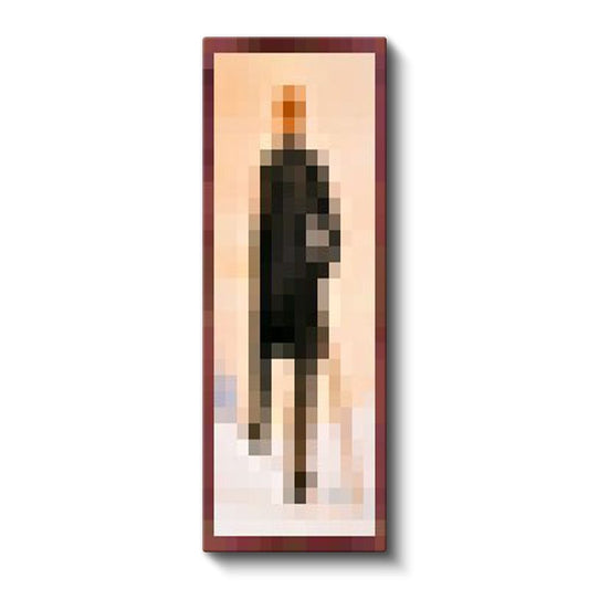 Minecraft - Wanderer Piksel Kanvas Tablo
