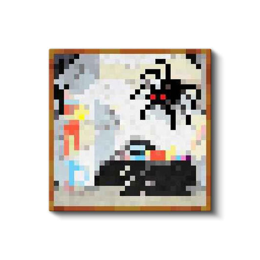 Minecraft - Paradisträd Kanvas Tablo