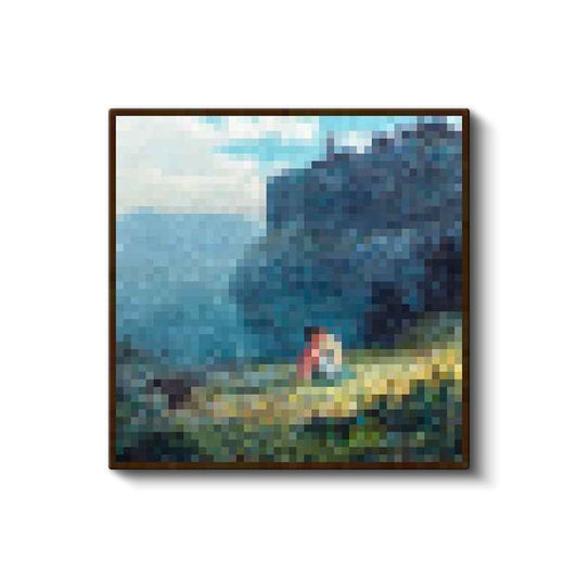 Minecraft - Pigscene Kanvas Tablo