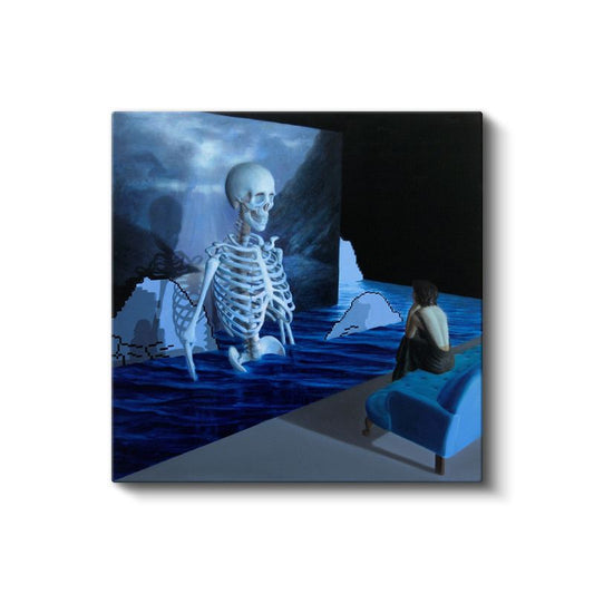 Minecraft - Target Successfully Bombed Piksel Kanvas Tablo