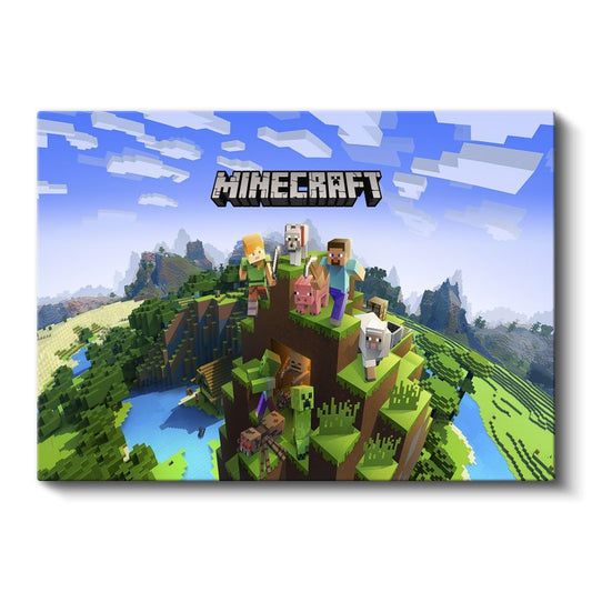 Minecraft - Minecraft - Creebet Piksel Kanvas Tablo