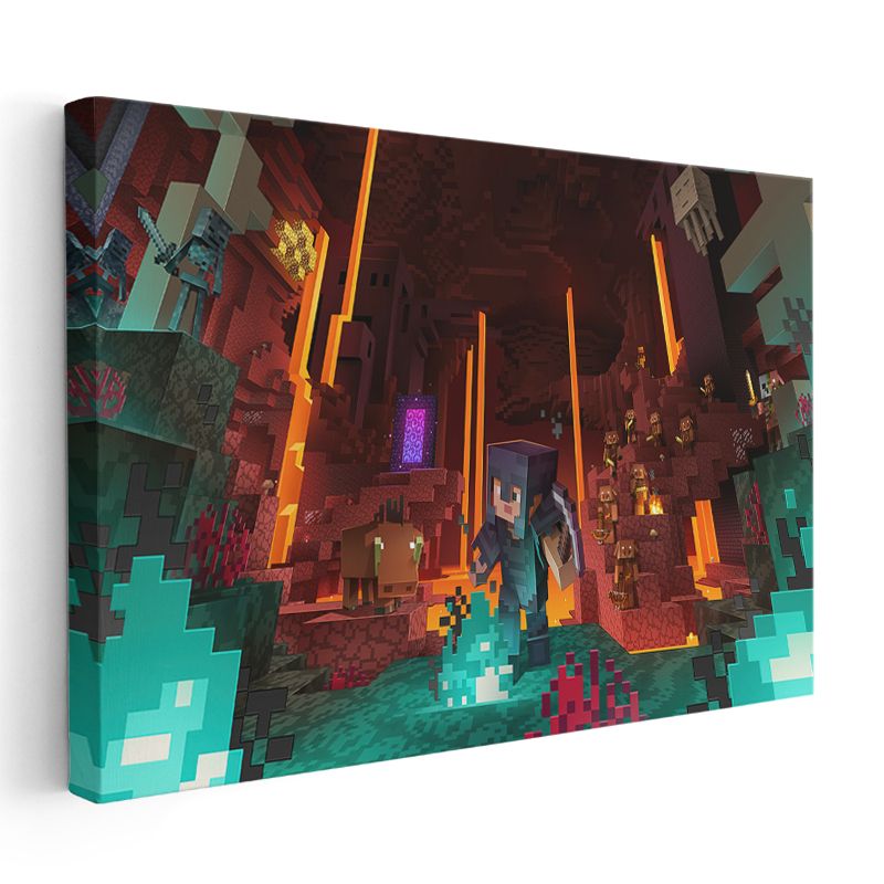 Minecraft - Lowmist Kanvas Tablo