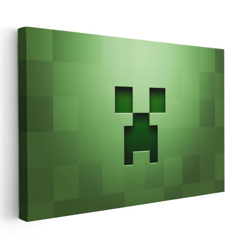 Minecraft - Gökkuşağı Festivali Kanvas Tablo