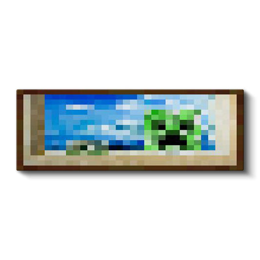 Minecraft - Creebet Piksel Kanvas Tablo