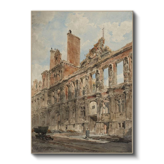 Richard Parkes Bonington - Tarihi Çeşme Kanvas Tablo