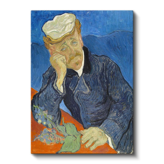 Vincent van Gogh - Dr. Paul Gachet'nin Portresi Kanvas Tablo