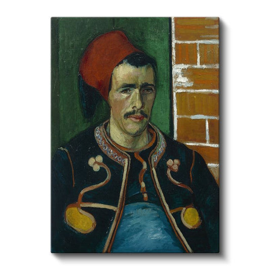 Vincent van Gogh - Zuavlı Asker Portresi Kanvas Tablo