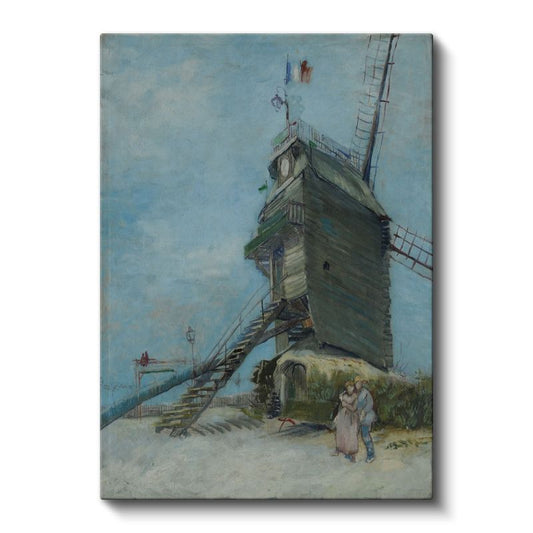 Vincent van Gogh - Le Moulin de la Galette Kanvas Tablo