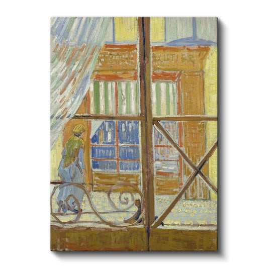 Vincent van Gogh - Pencereden Görünüm Kanvas Tablo