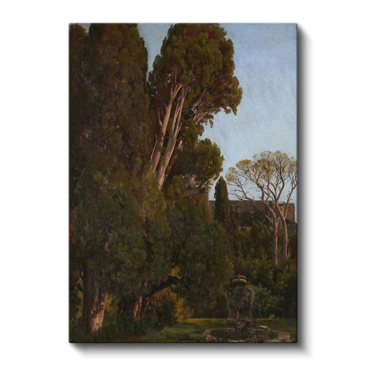 Thomas Cole - İtalyan Bahçesi Kanvas Tablo