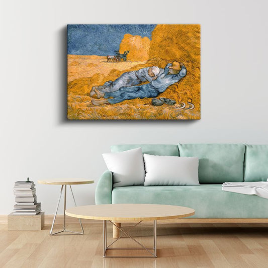 Vincent van Gogh - Öğle Uykusu Kanvas Tablo