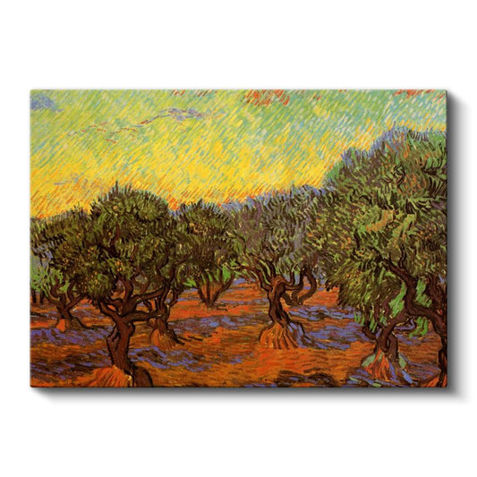 Vincent van Gogh - Zeytin Ağaçları Kanvas Tablo