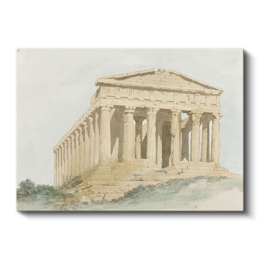 William Pars - Atina Parthenon Tapınağı Kanvas Tablo