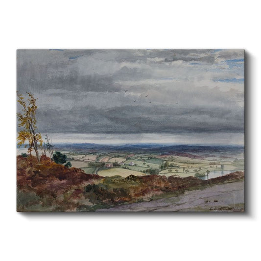 William Turner - Kırsal Manzara Kanvas Tablo