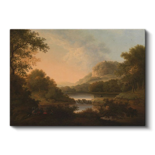 Richard Wilson - Akşam Manzarası Kanvas Tablo