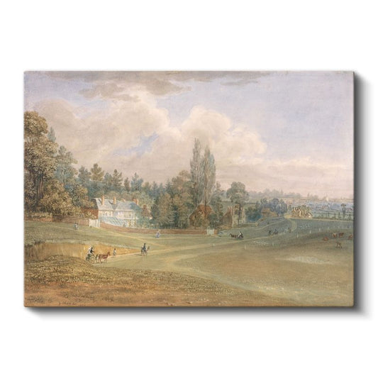 John Constable - Kırsal Manzara Kanvas Tablo