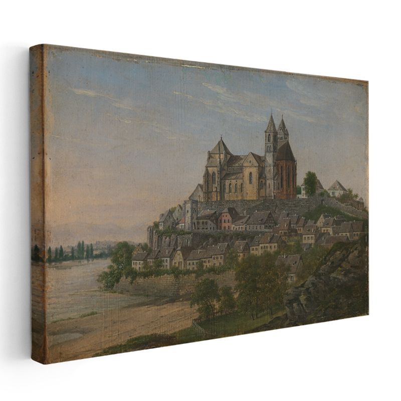 Albrecht Dürer - Orta Çağ Kasabası Kanvas Tablo