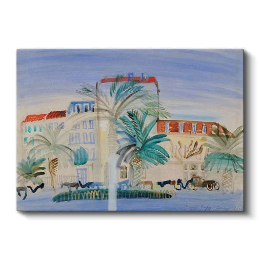 Raoul Dufy - Cannes Manzarası Kanvas Tablo