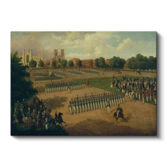 Otto Bache - Askeri Geçit Töreni Kanvas Tablo