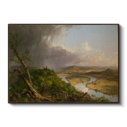 Thomas Cole - The Oxbow Kanvas Tablo