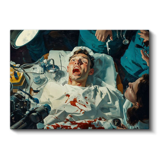 Midjourney - Ameliyat Kanvas Tablo