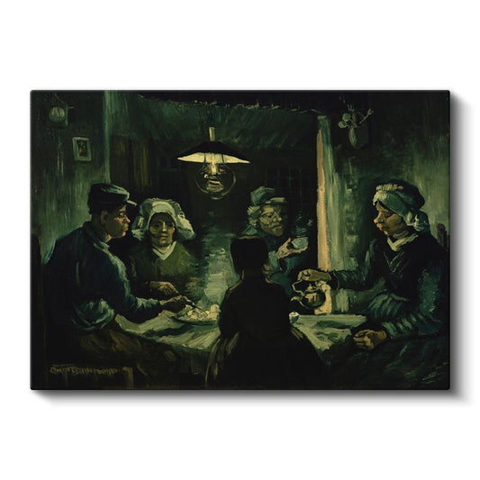 Vincent van Gogh - Patates Yiyenler Kanvas Tablo