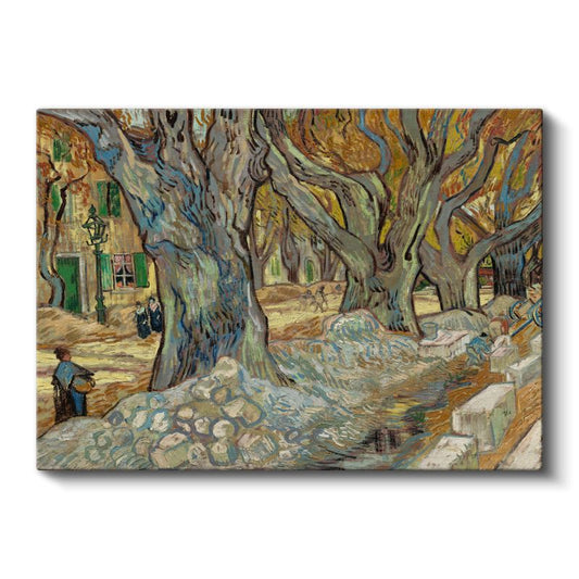 Vincent van Gogh - Büyük Çınarlar Kanvas Tablo