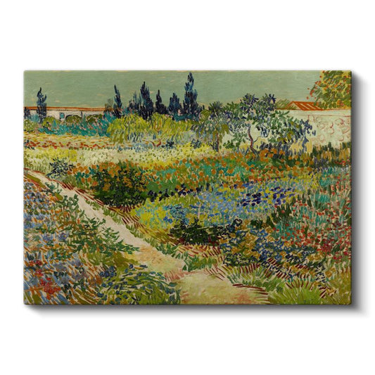 Vincent van Gogh - Çiçek Bahçesi Kanvas Tablo