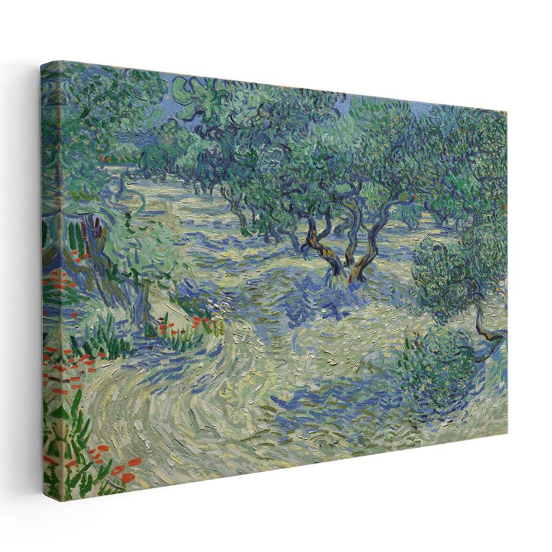 Vincent van Gogh - Zeytin Bahçesi Kanvas Tablo