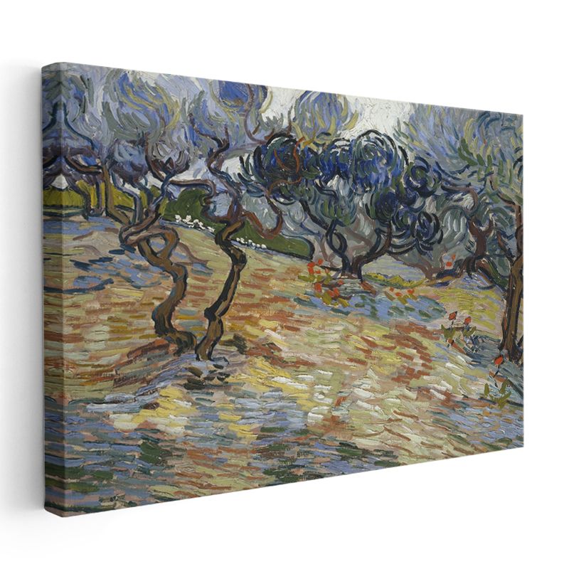 Vincent van Gogh - Zeytin Koruluğu Kanvas Tablo
