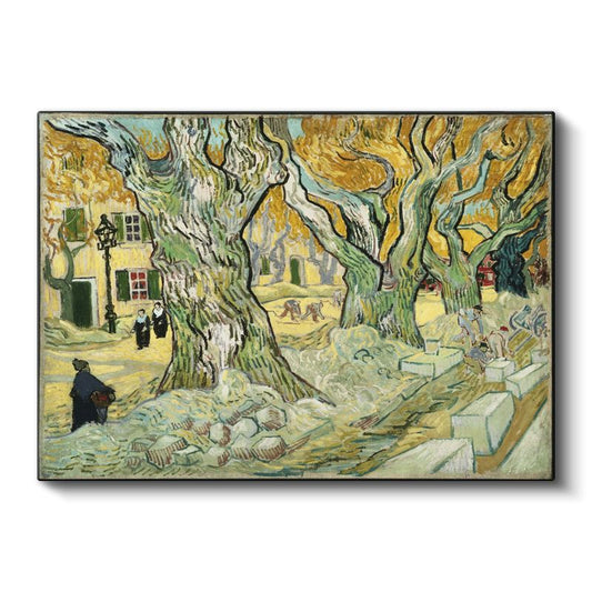 Vincent van Gogh - Yol İşçileri Kanvas Tablo