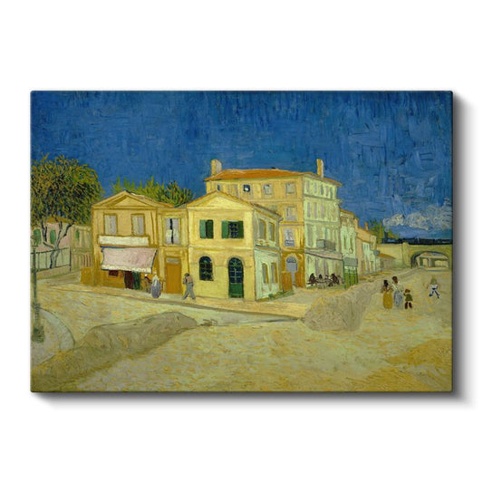 Vincent van Gogh - Arles'te Sarı Ev Kanvas Tablo