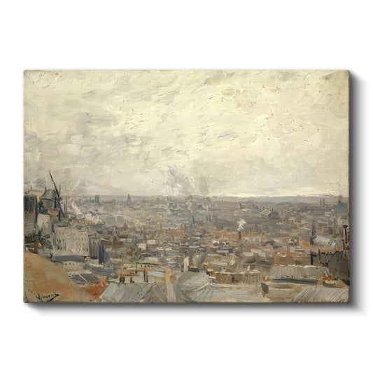 Vincent van Gogh - Paris Manzarası Kanvas Tablo