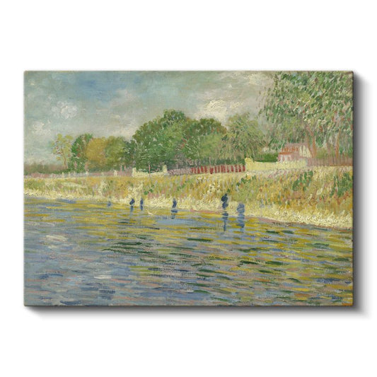Vincent van Gogh - Seine Nehri Kıyısında Balıkçılar Kanvas Tablo