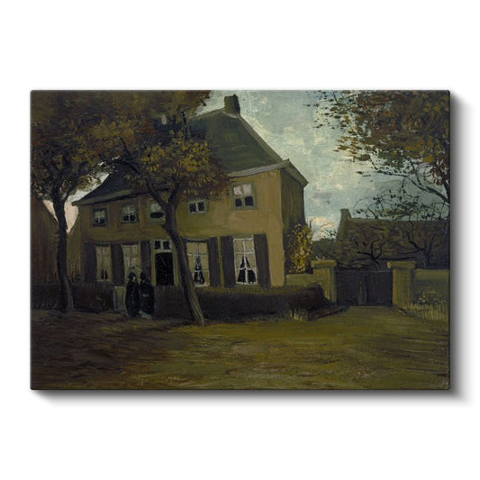 Vincent van Gogh - Nuenen'deki Papaz Evi Kanvas Tablo