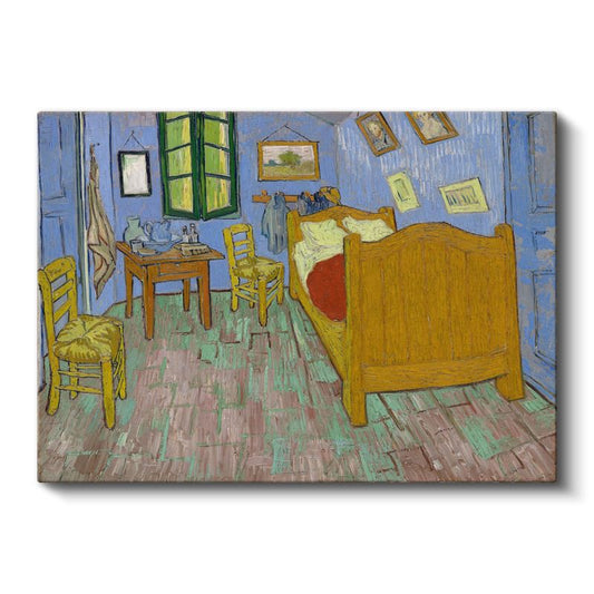 Vincent Van Gogh - Arles'teki Yatak Odası Kanvas Tablo